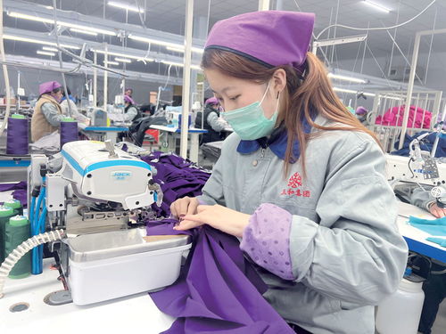 開局即奔跑 實干爭春早——服裝廠滿弓發(fā)力搶開局